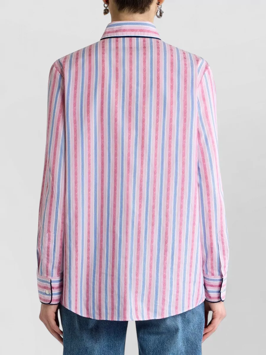 Etro Striped Cotton Shirt