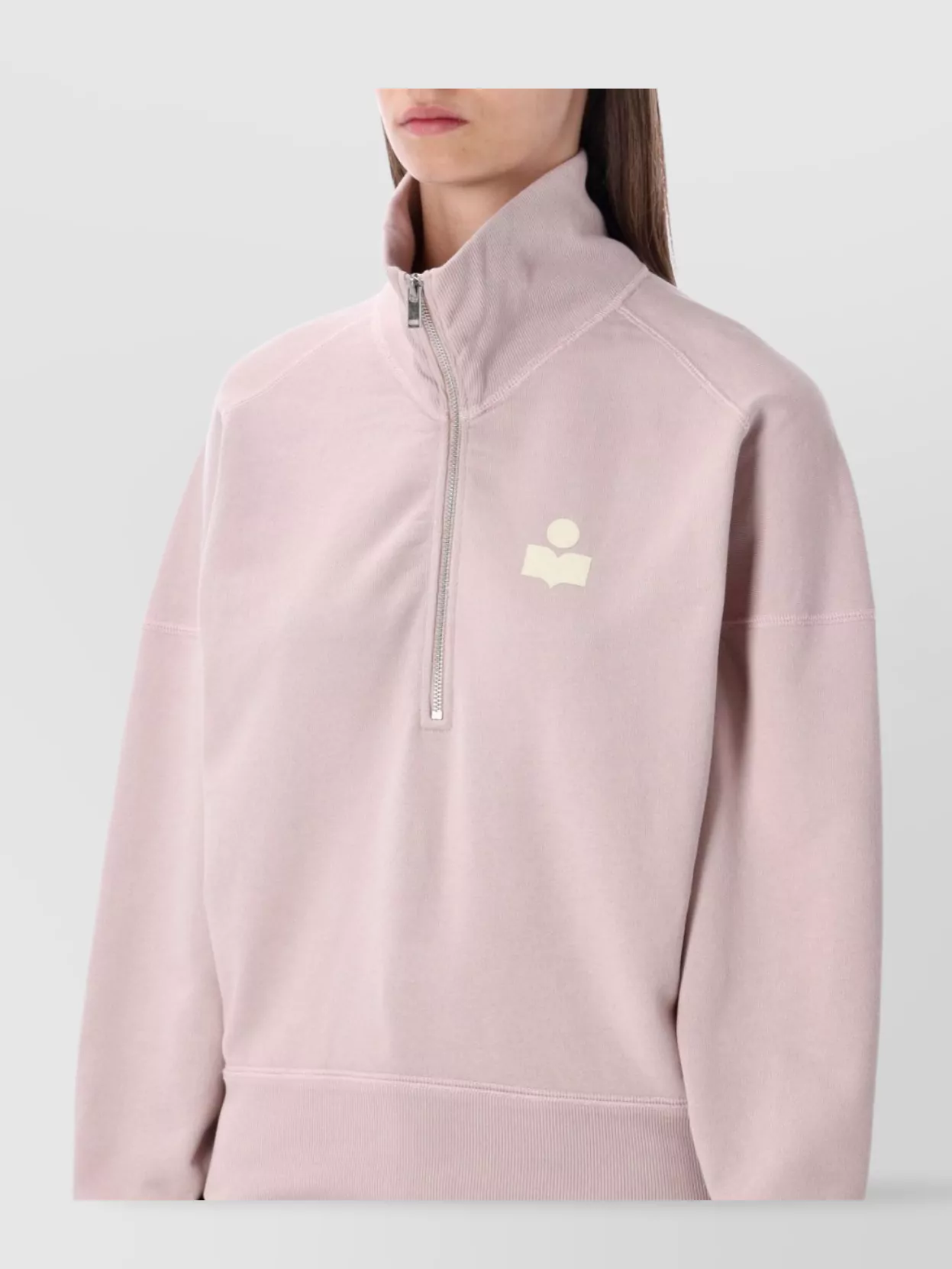 Isabel Marant Étoile Sweatshirt Isabel Marant Etoile Woman Color Ecru In Pink