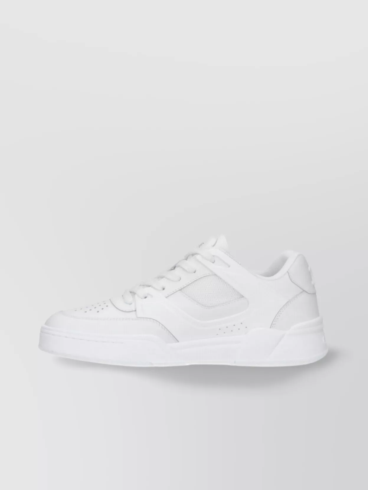 Celine Round Toe Perforated Rubber Sole Sneakers