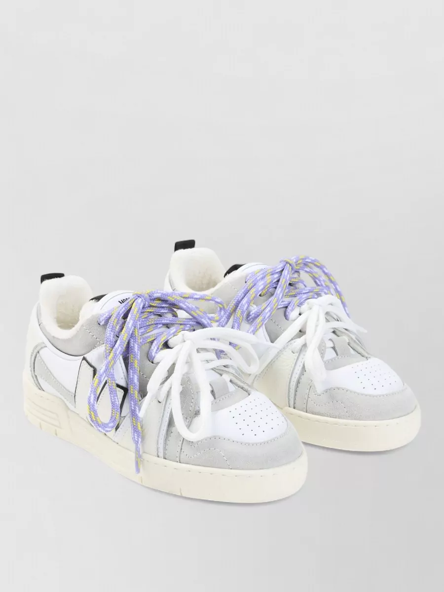 Moschino leather low-top sneakers