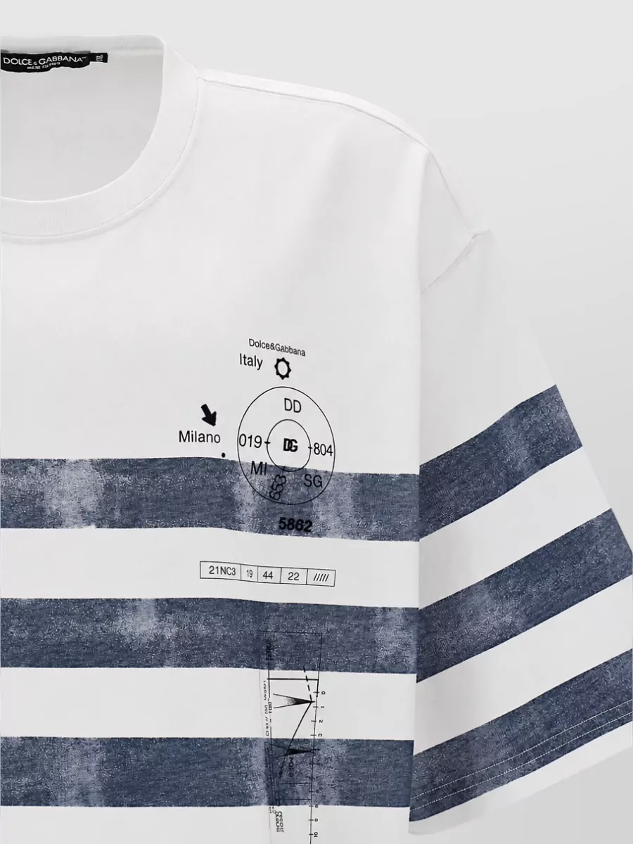 Dolce&Gabbana Cotton Logo Print T-Shirt