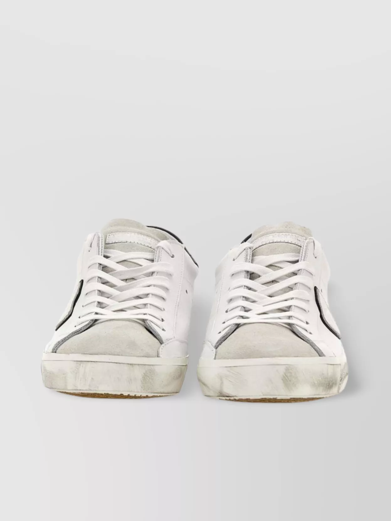 Philippe Model Leather Low-Top Sneakers