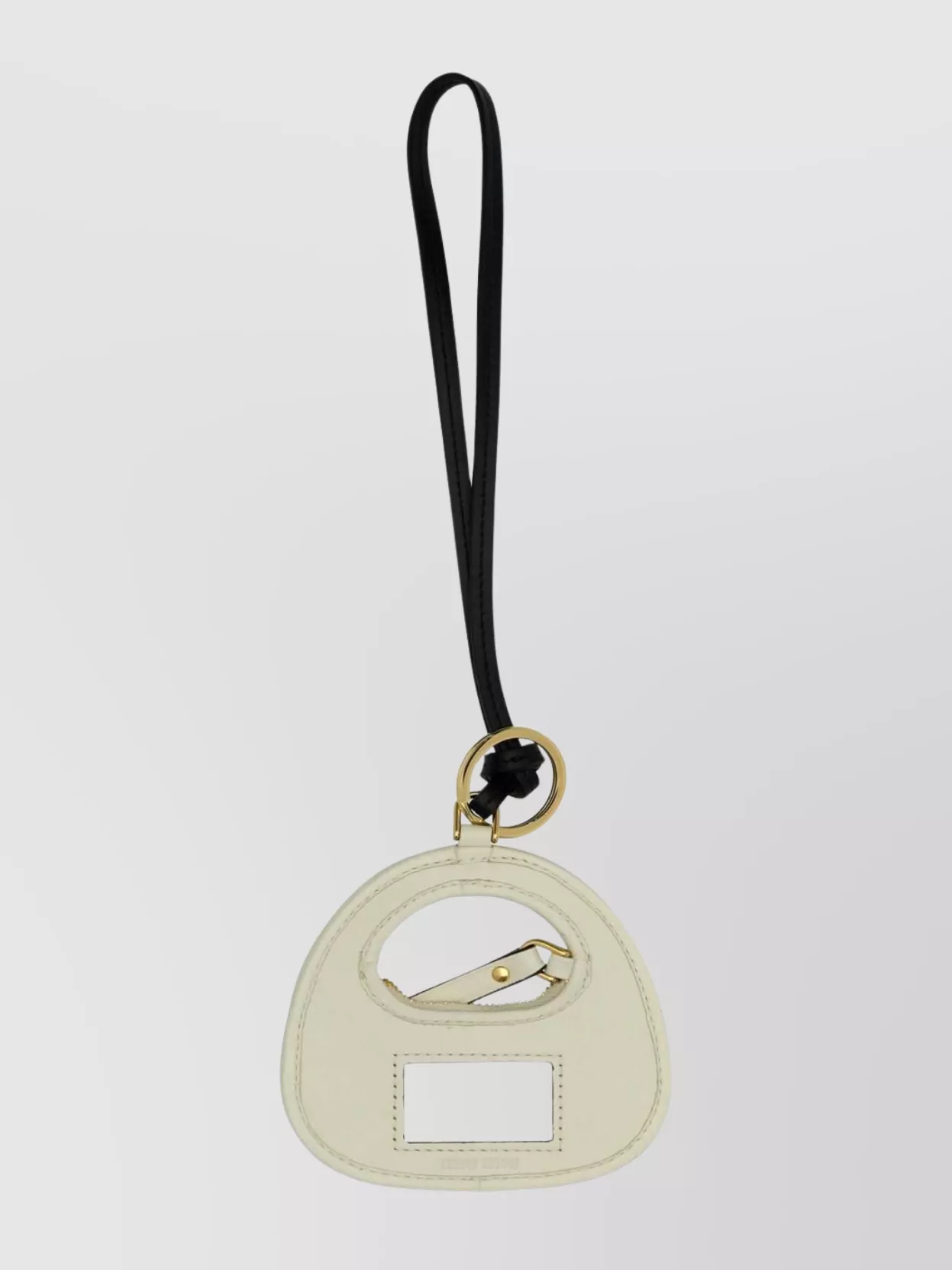 Miu Miu Quilted Leather Keyring Hardware