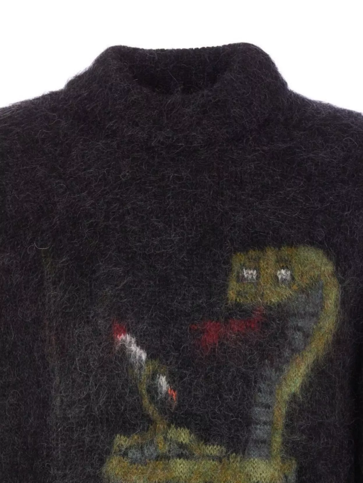 Magliano Embroidered Graphic Knitted Sweater Long Sleeves
