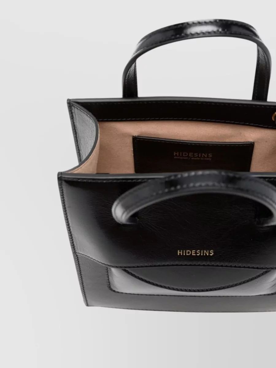 Hidesins Calf Leather Croc-Effect Tote Bag