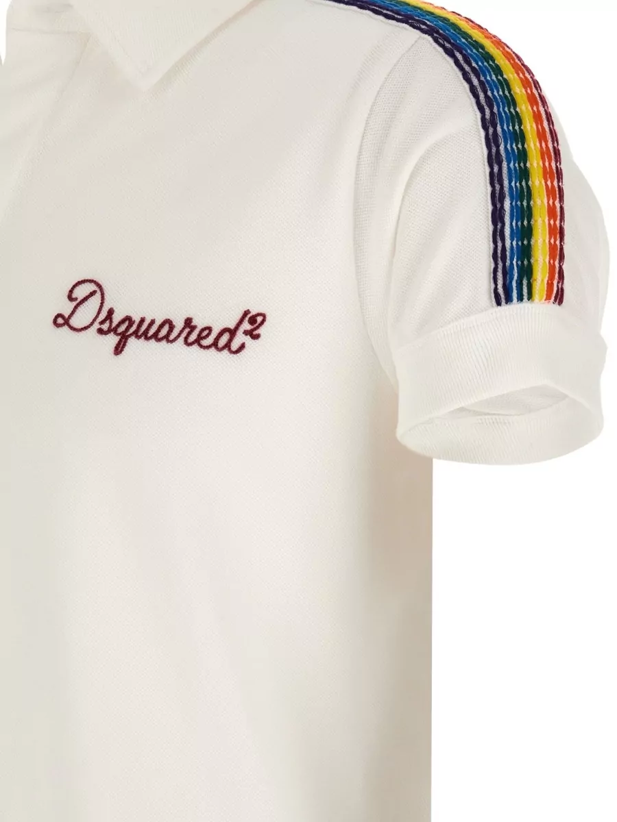 Dsquared2 Be Proud Cotton Polo Shirt