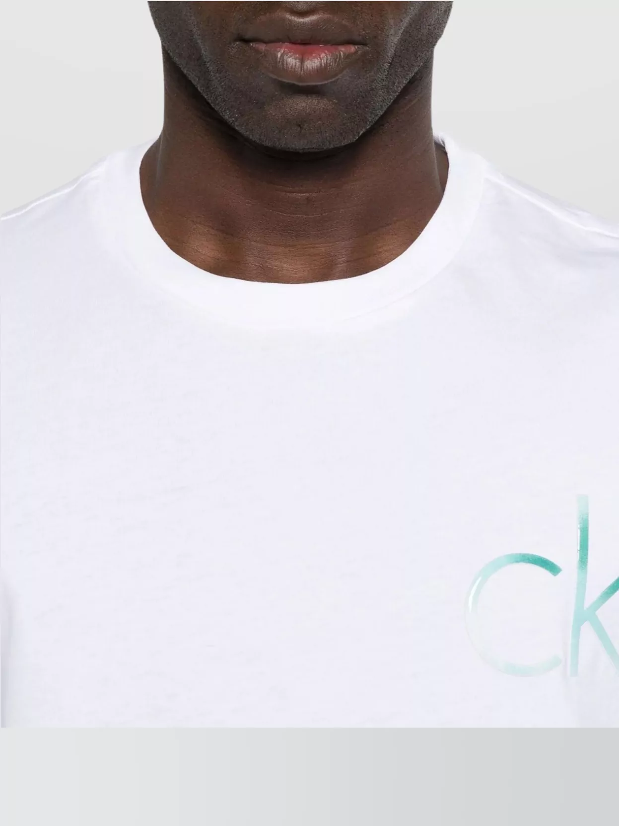 Calvin Klein Chest Logo Crew Neck T-Shirt