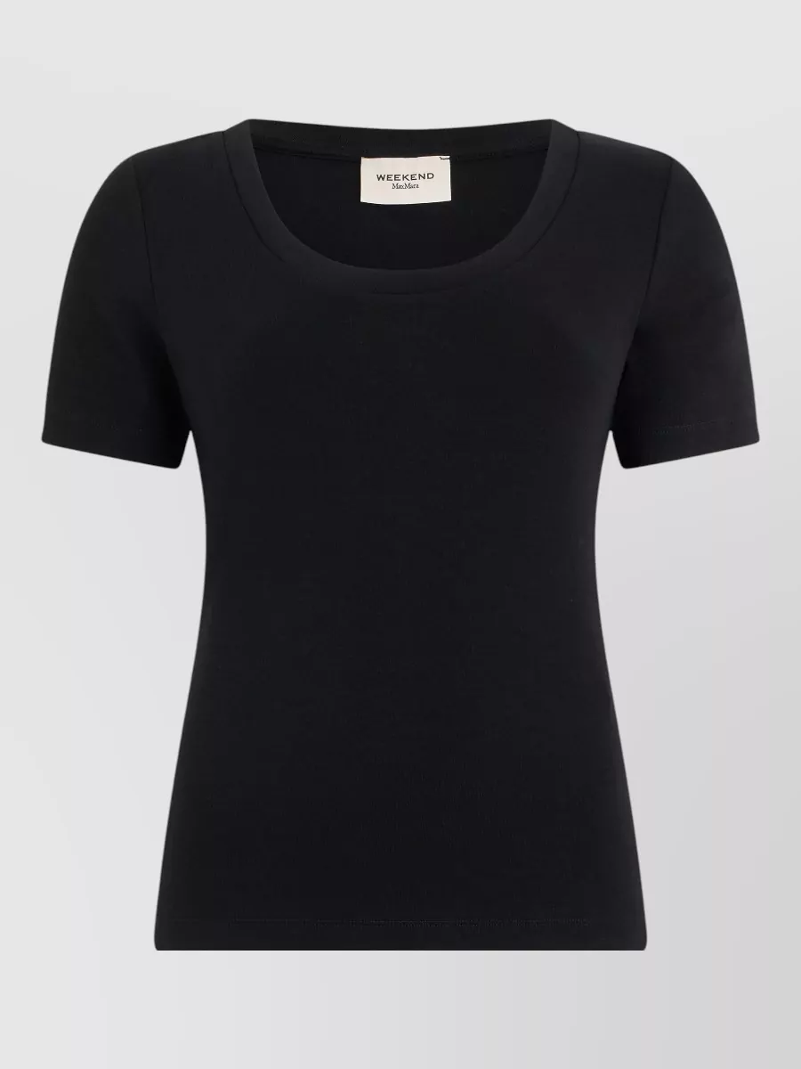 Weekend Max Mara Slim-fit short-sleeve t-shirt
