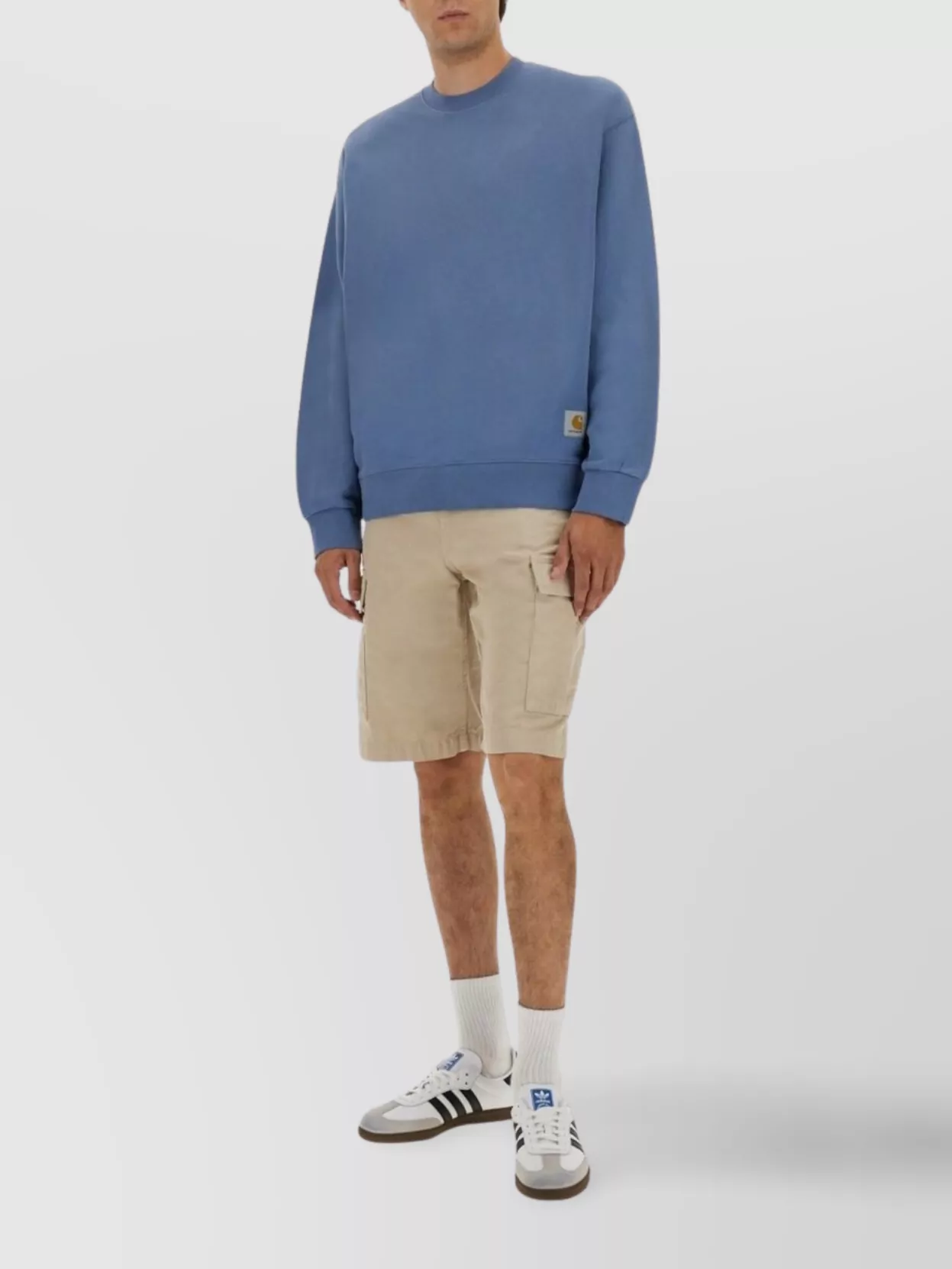 Carhartt Wip Crew Neck Sweater Ribbed Cuffs
