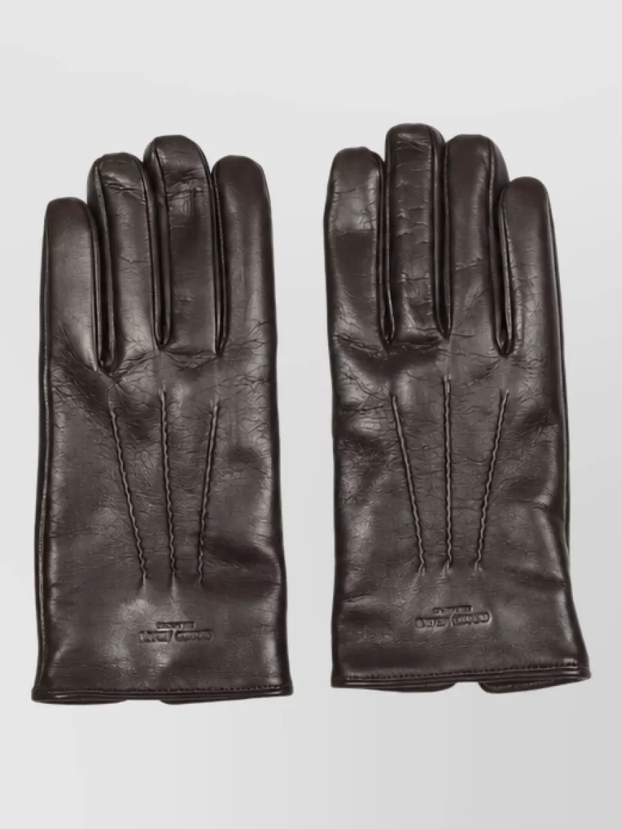 Giorgio Armani leather gloves