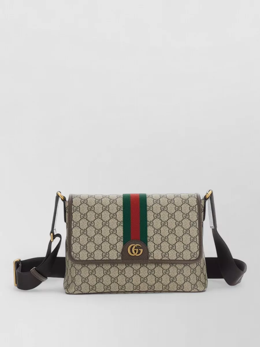 Gucci Ophidia Leather Shoulder Bag