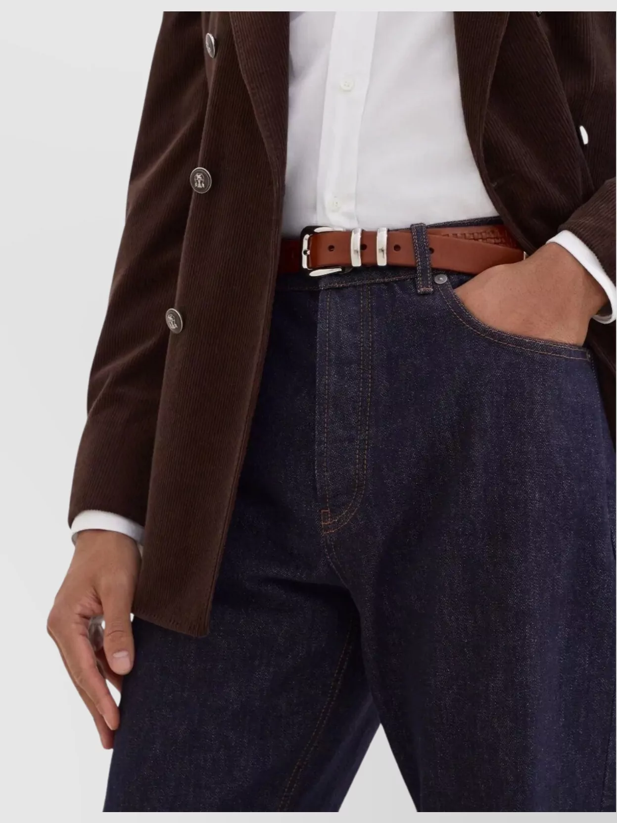 Brunello Cucinelli Straight Leg Jeans Embroidered