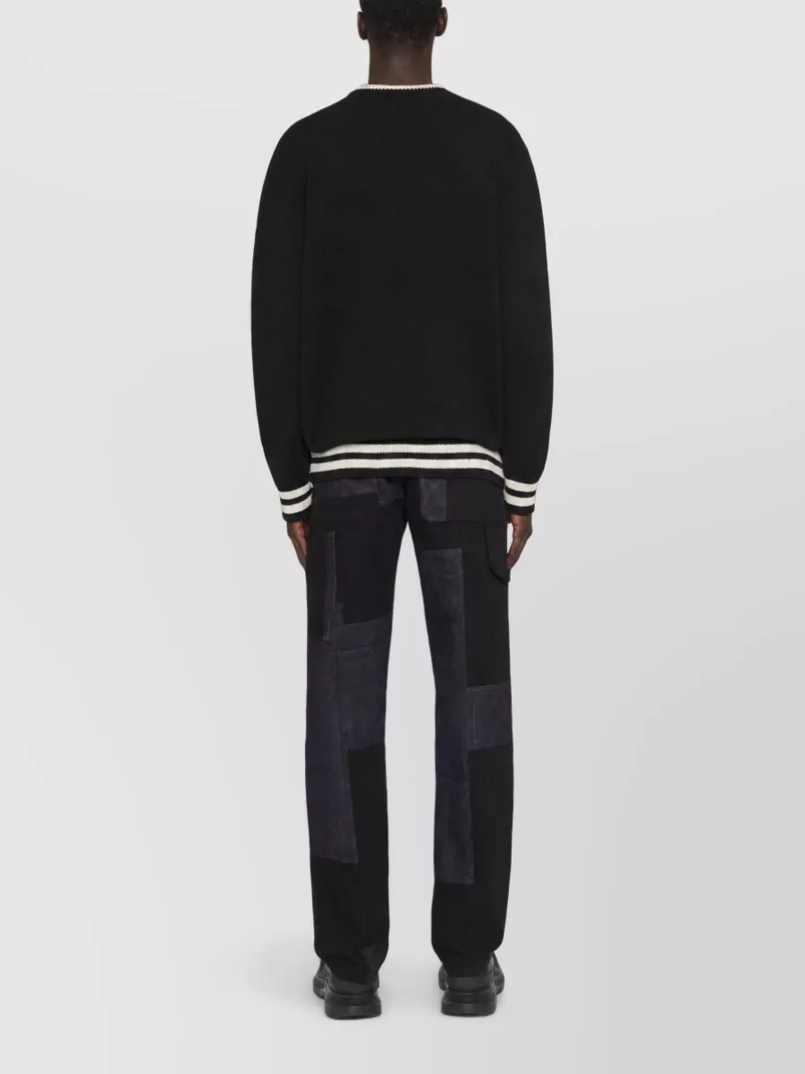 Alexander Mcqueen Cotton Varsity Sweater