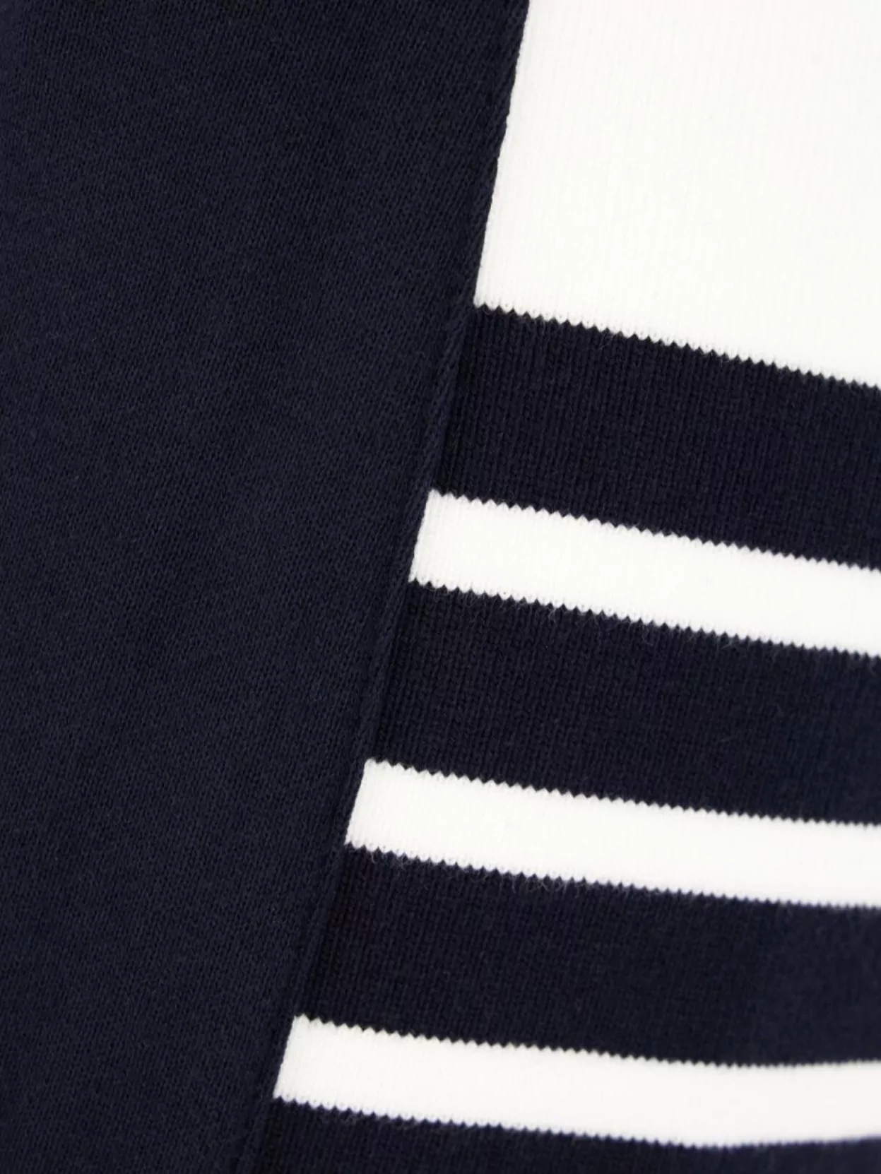 Thom Browne Mini Skirt With Contrast Stripes And Elastic Waistband In Black