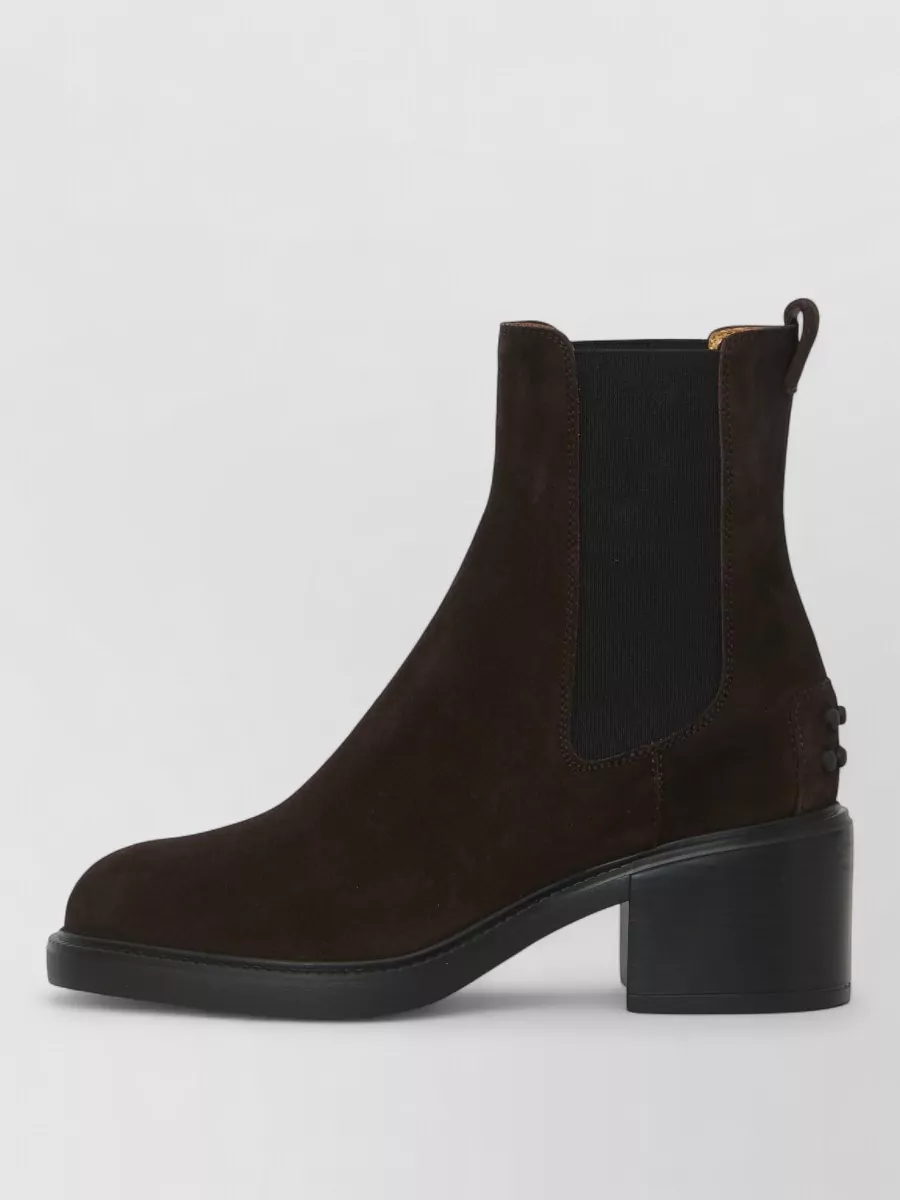 Tod's suede ankle boots