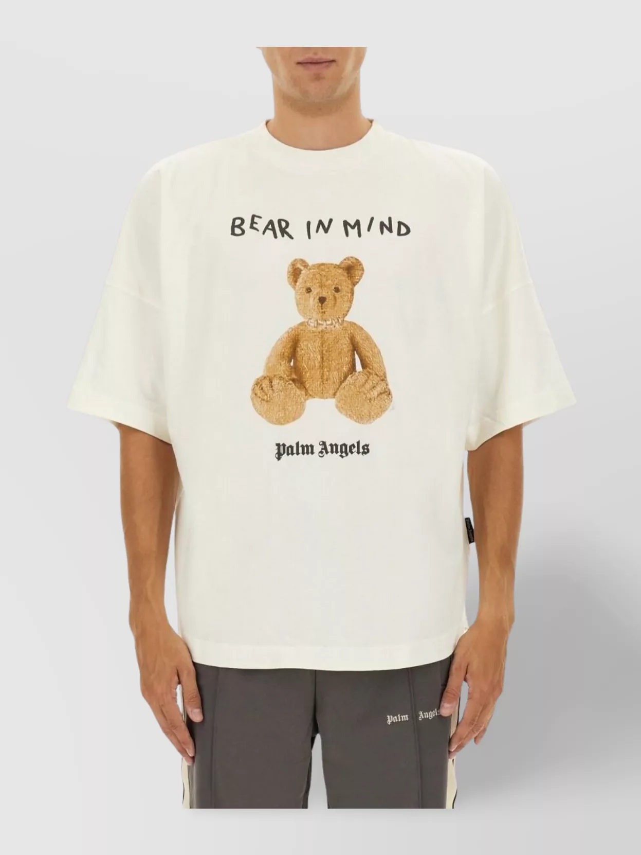 Palm Angels Graphic Print Relaxed Fit Crew Neck T-Shirt