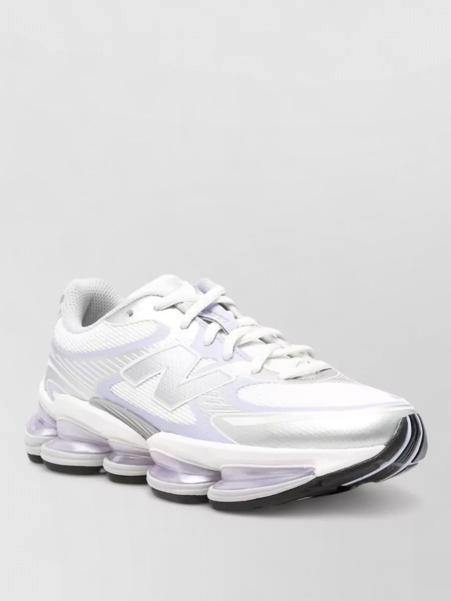 New Balance paneled low-top sneakers