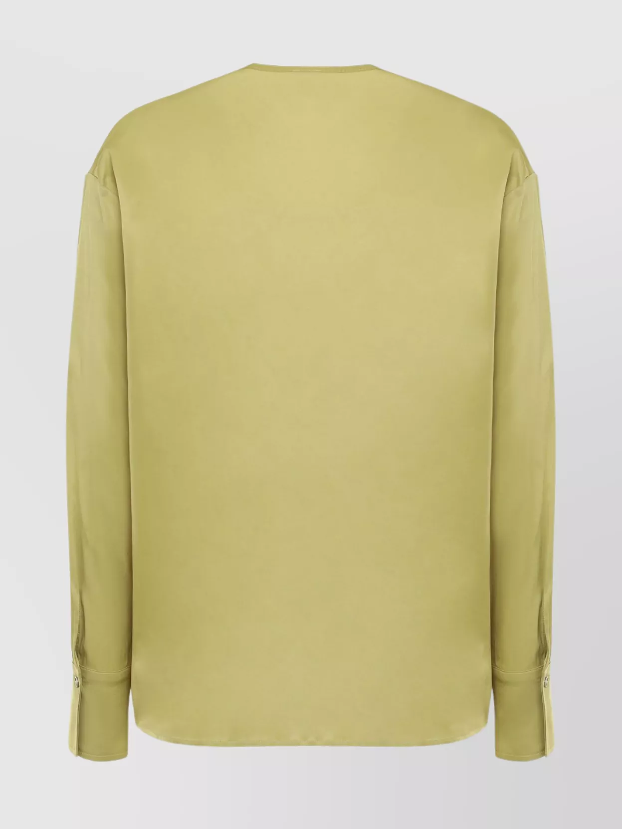PINKO VISCOSE BLOUSE WITH BUTTON AND TIE ACCENTS