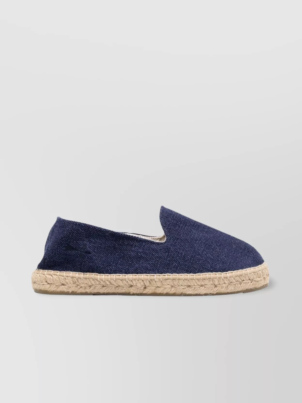 Manebi Lahavana Canvas Espadrilles With Braided Raffia Sole
