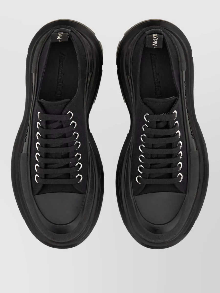 Alexander Mcqueen Cotton Low-Top Sneakers