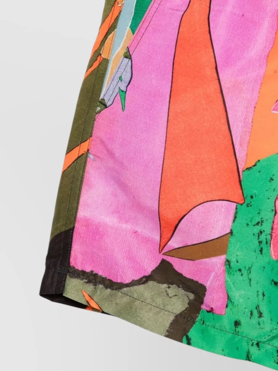 Paul Smith Floral-Print Swim Shorts