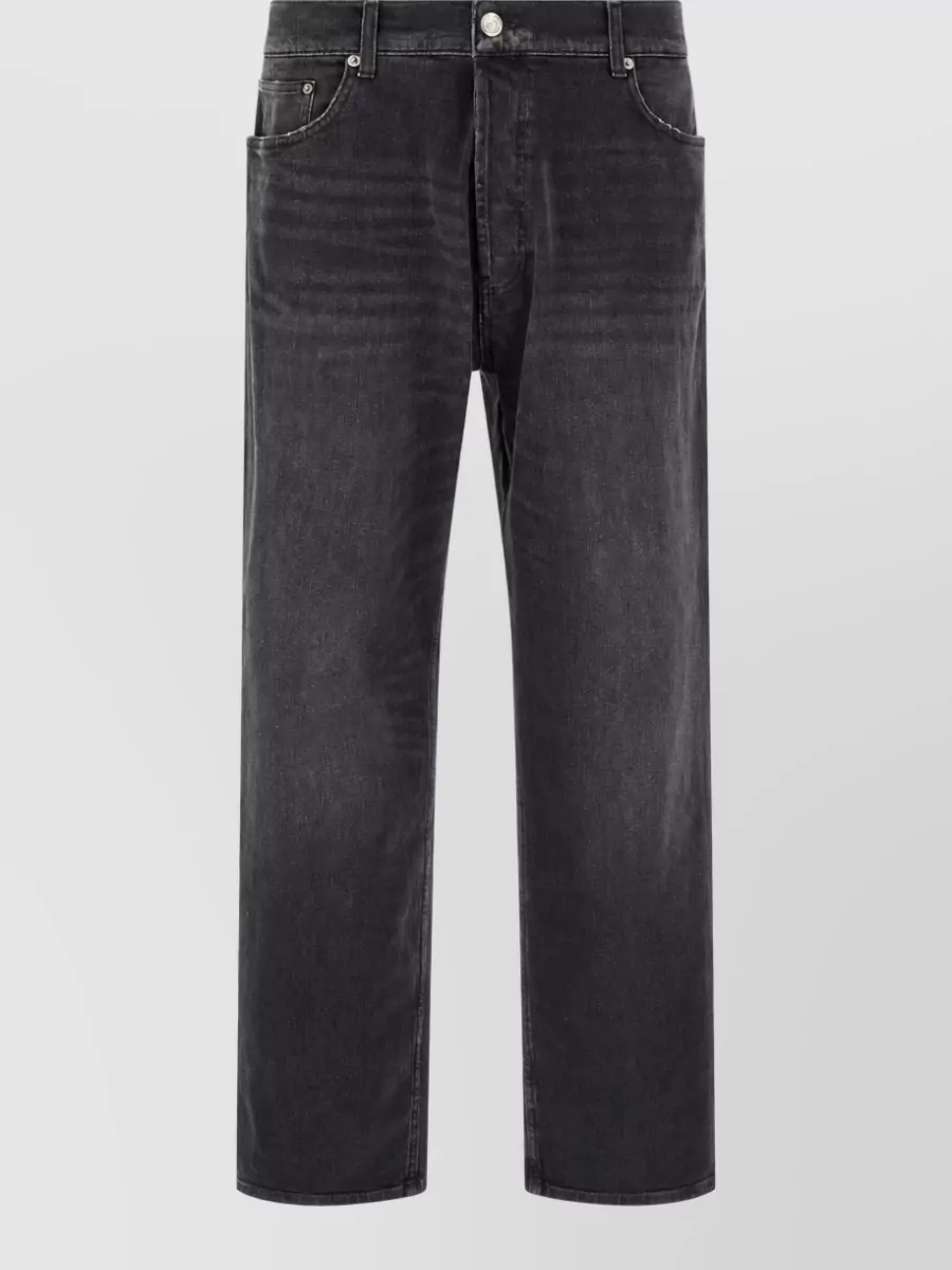 Department 5 cropped wide-leg straight-leg jeans