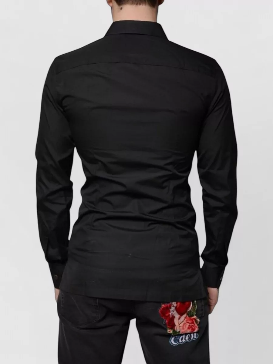 Dolce&Gabbana Cotton Long-Sleeve Dress Shirt