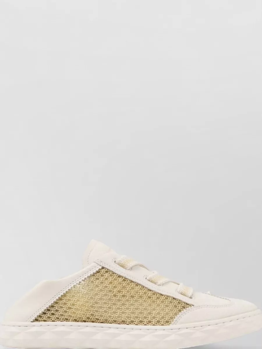 Jimmy Choo Leather Low-Top Sneakers