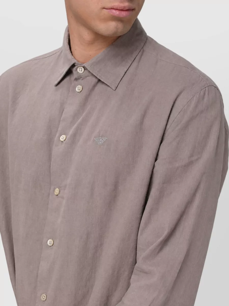 Emporio Armani Linen Cotton Shirt