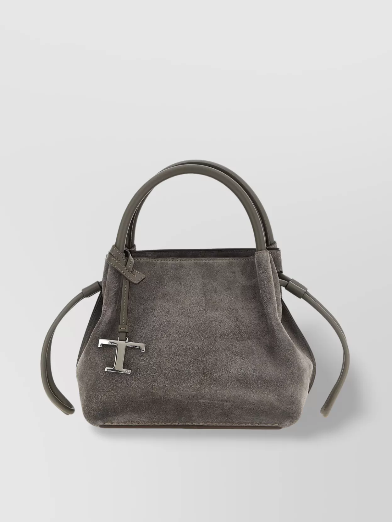 Tod's Small Structured Handbag Suede Finish