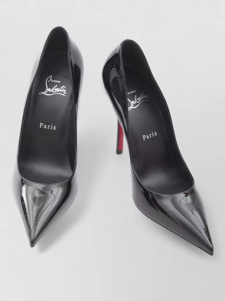 Christian Louboutin Patent Leather Miss Z 100 Pumps