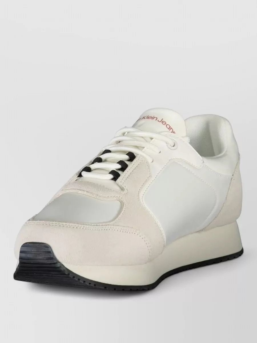 Calvin Klein Polyester Lace-Up Sneakers