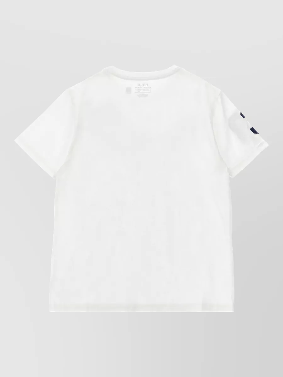Polo Ralph Lauren Logo-Embroidered Cotton Crew-Neck T-Shirt
