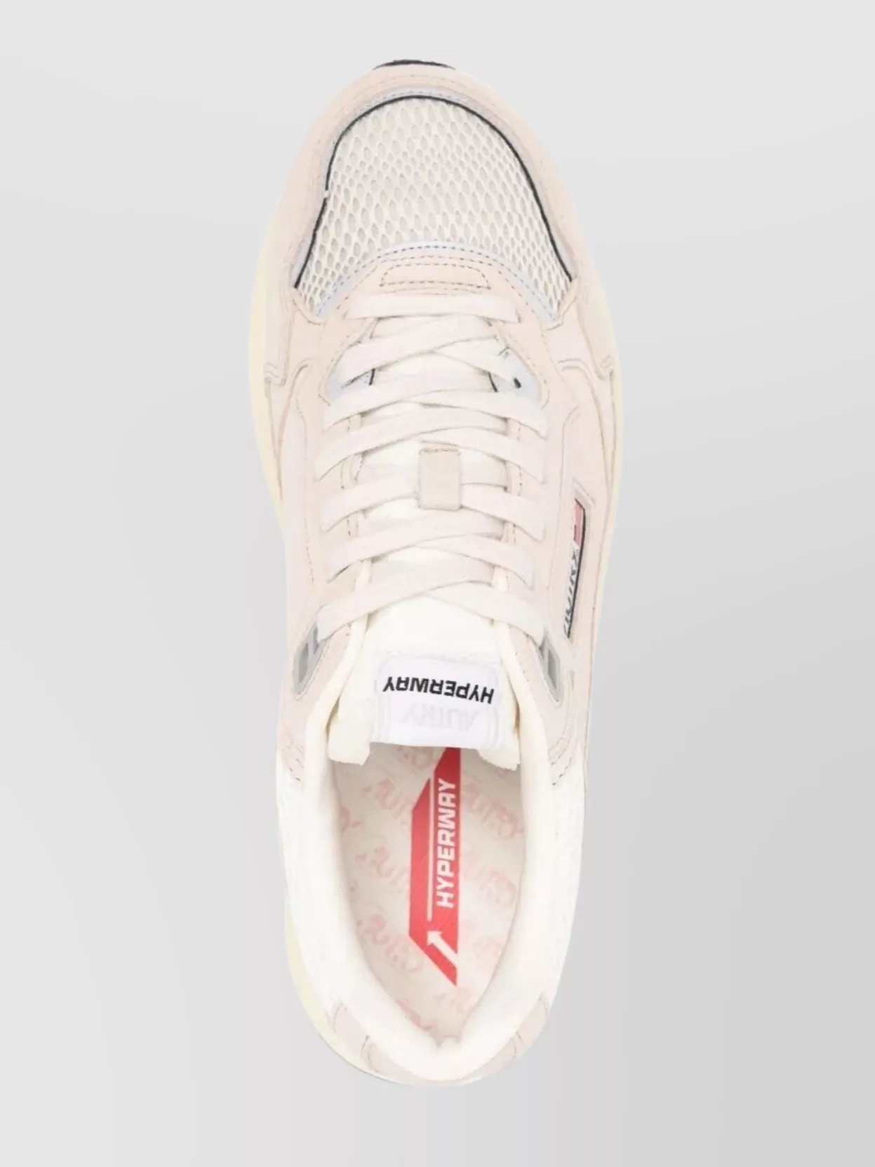 Autry Suede Mesh Sneakers Rubber Sole