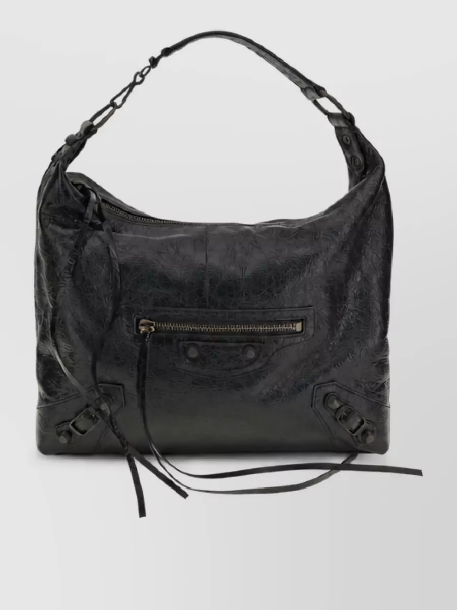 Balenciaga Na Lamb Leather Shoulder Bag