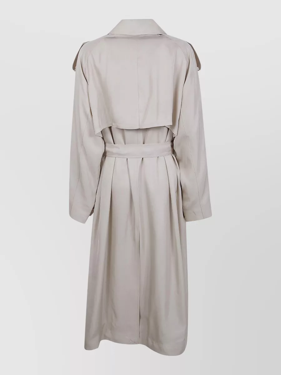 The Frankie Shop Twill Trench Coat