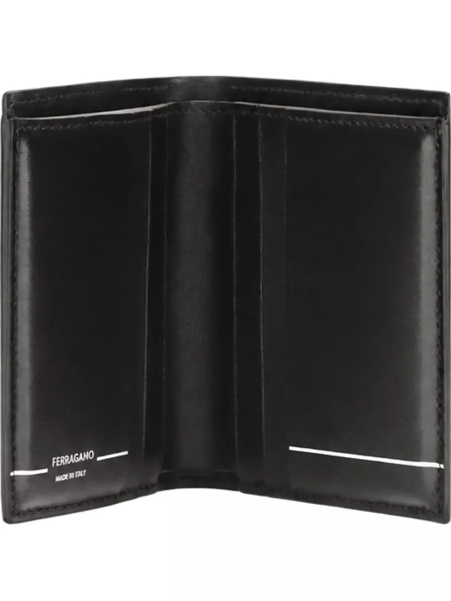Ferragamo Calf Leather Bifold Wallet
