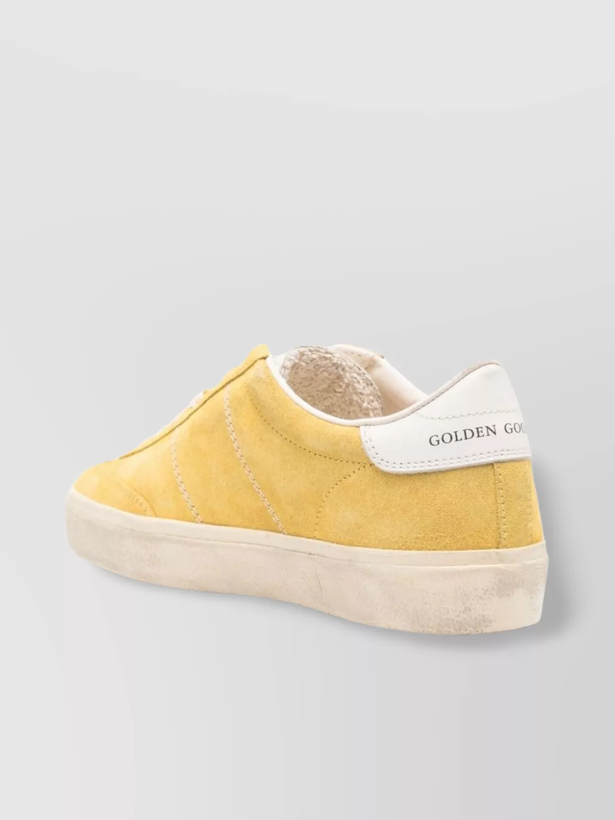 Golden Goose Star Suede Panelled Round Toe Sneakers