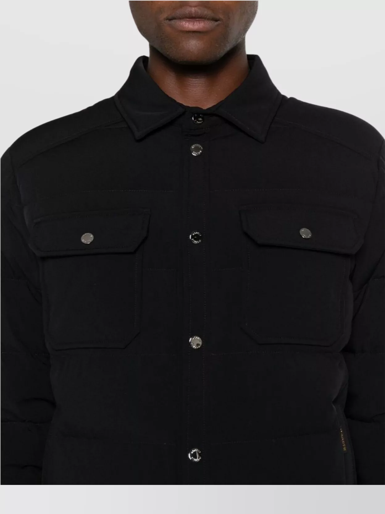 Moorer Padded Down Jacket Featuring Multiple Pockets