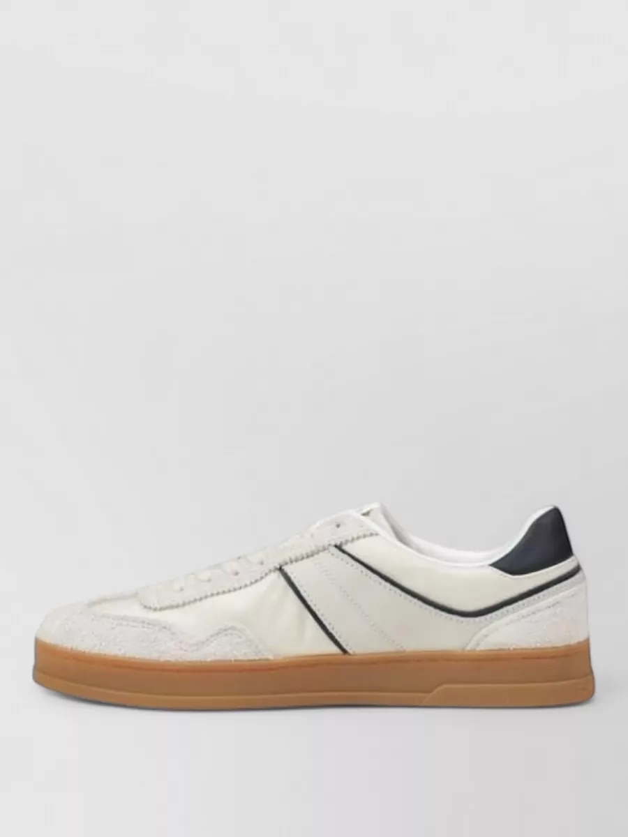 Tommy Hilfiger Leather Lace-Up Sneakers