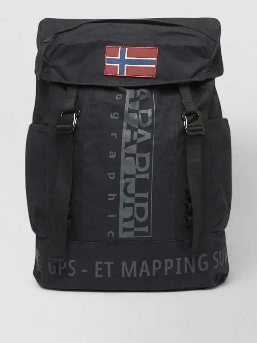 Napapijri logo print backpack