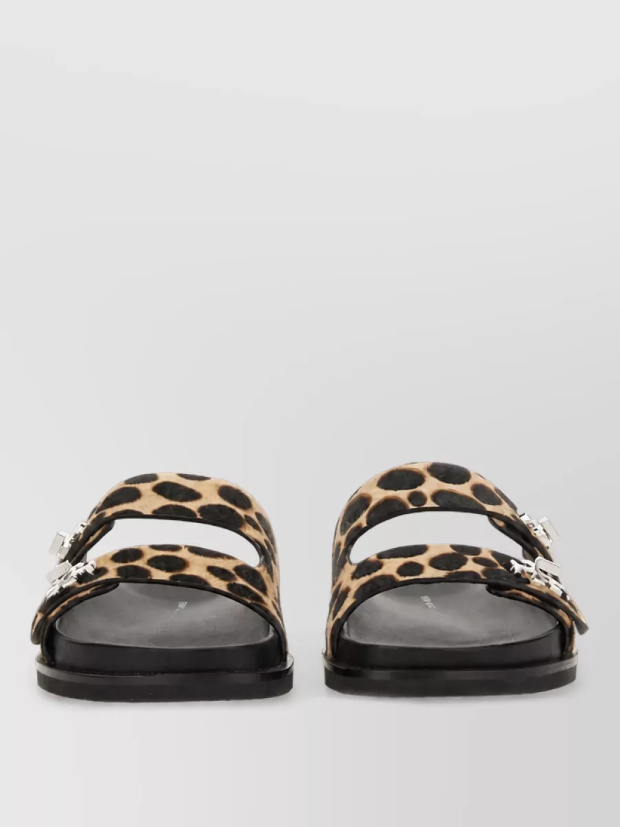 Tory Burch Leather Slide Sandals