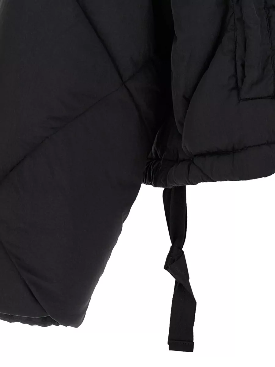 Weekend Max Mara Down Diamond Quilted Cropped High Neck Puffer Jacket