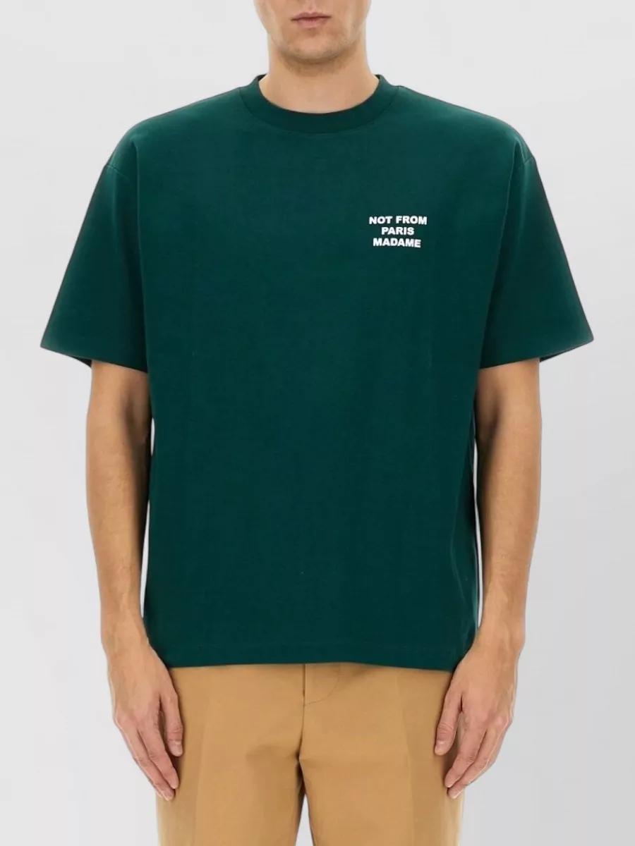 Drôle De Monsieur Cotton Regular-Fit T-Shirt