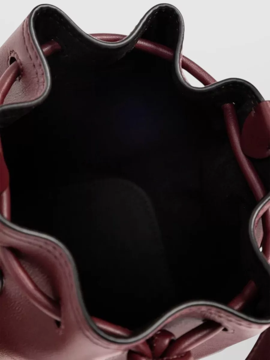 Fendi Mon Tresor Mini Leather Bucket Bag