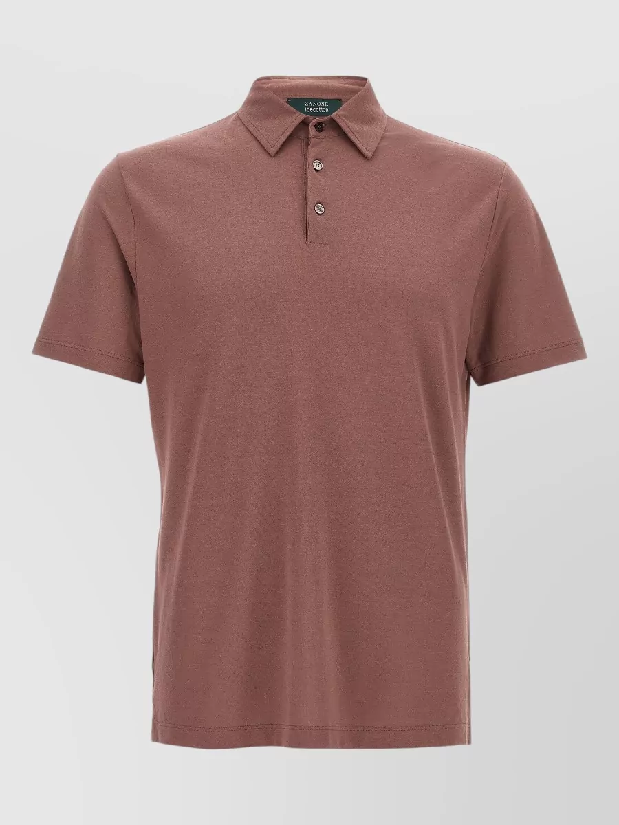 Zanone cotton polo shirt
