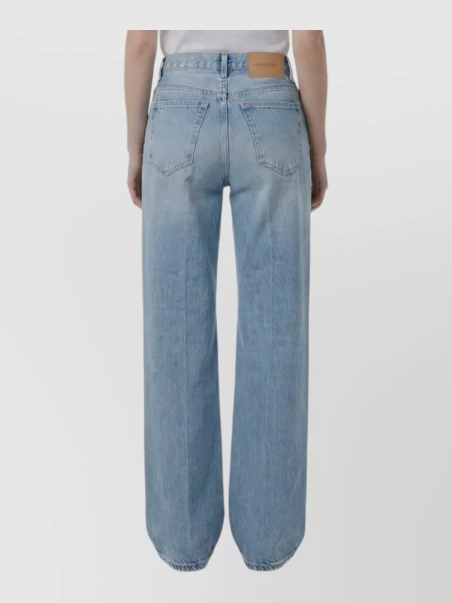 Haikure High-Rise Straight-Leg Denim Jeans