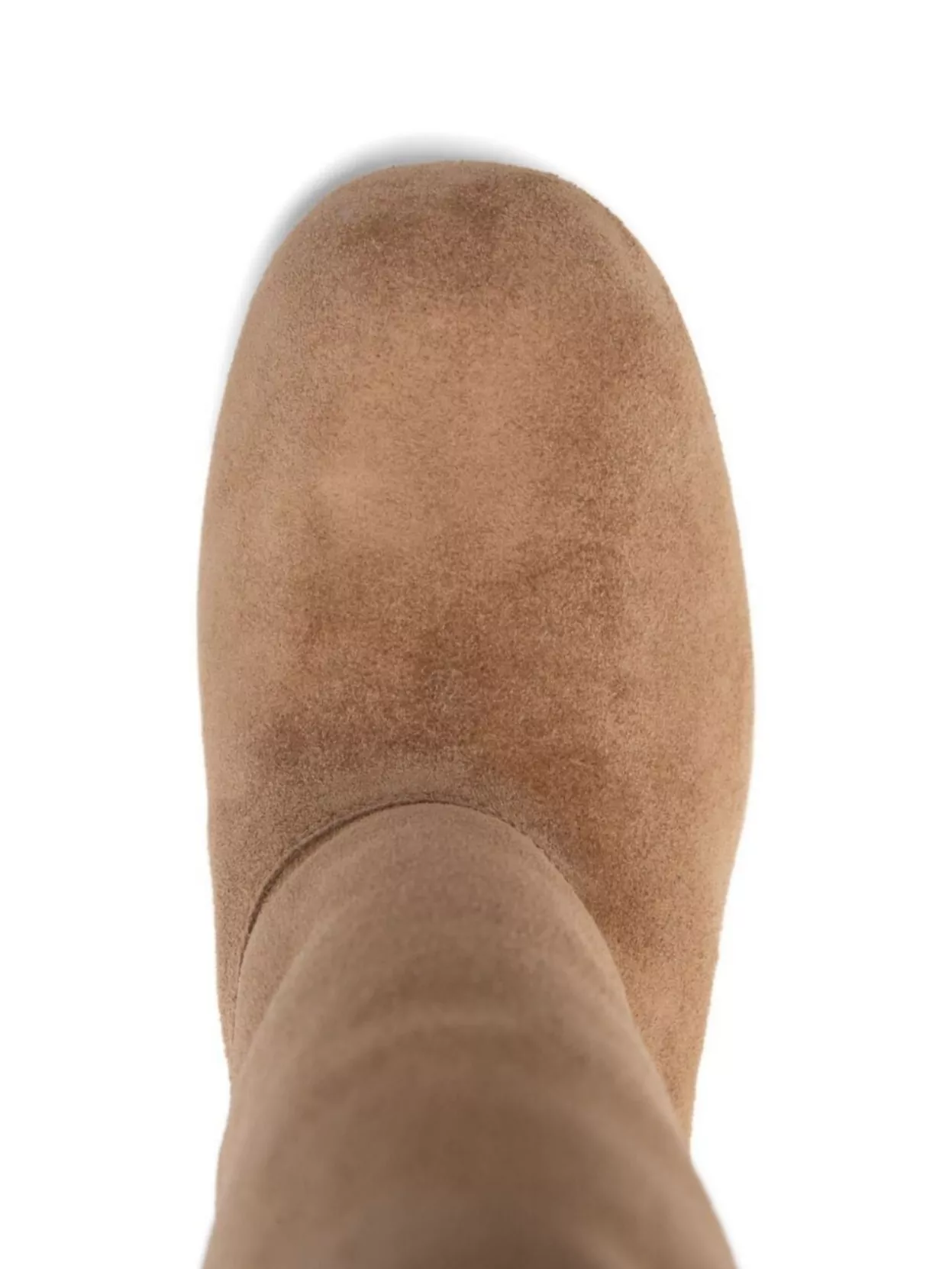 Balenciaga Suede Round Toe Ankle Boots