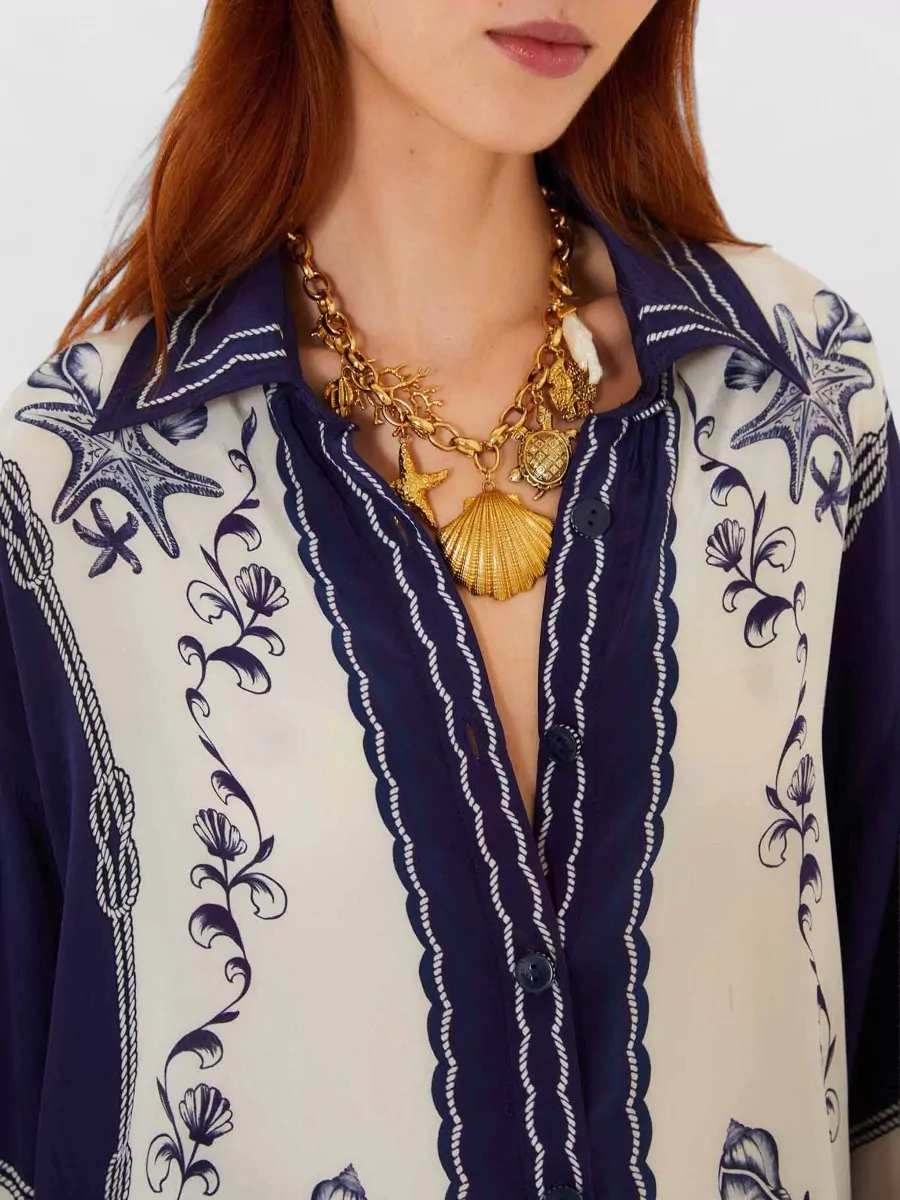 Farm Rio Printed Shirt