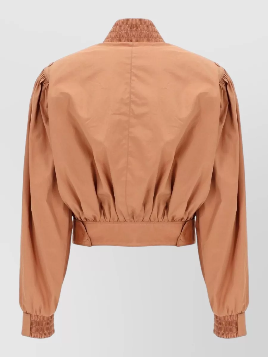 Chloé Cropped Single-Breasted Coat